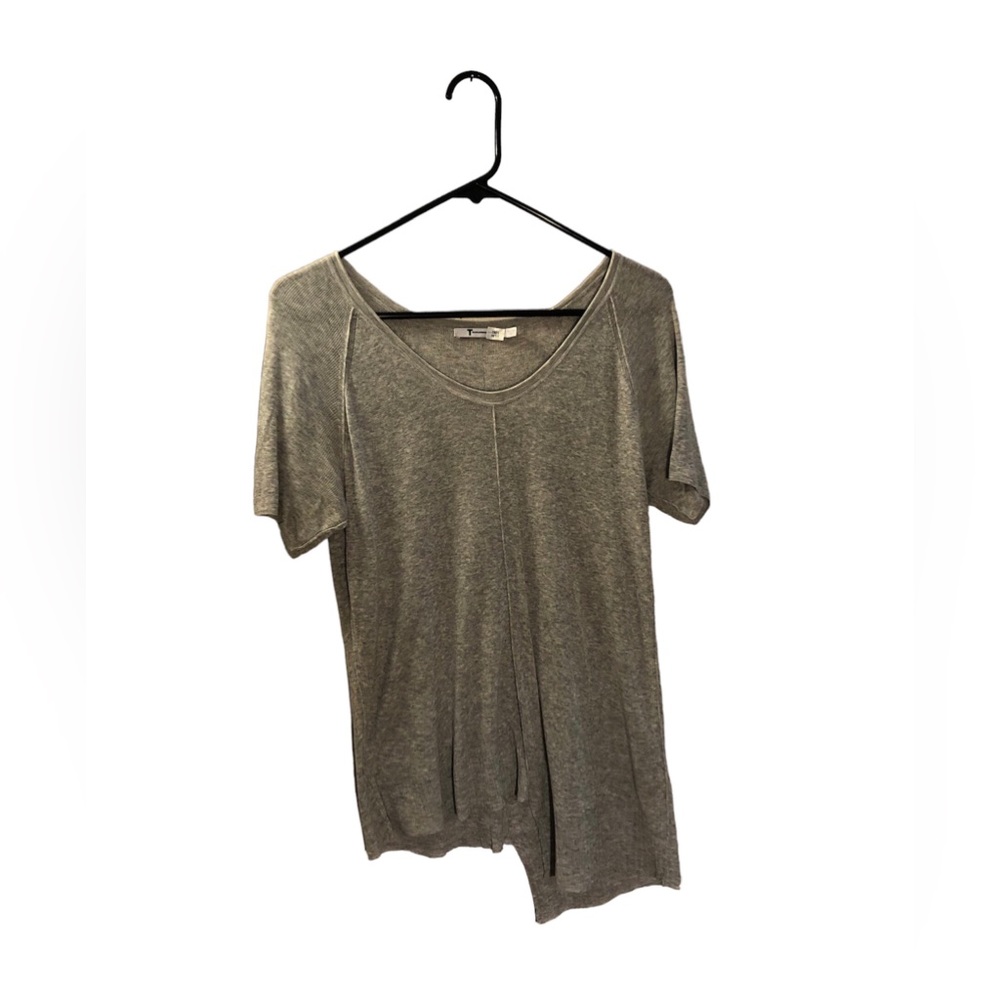 T By Alexander Wang Knit Asymmetrical T-Shirt